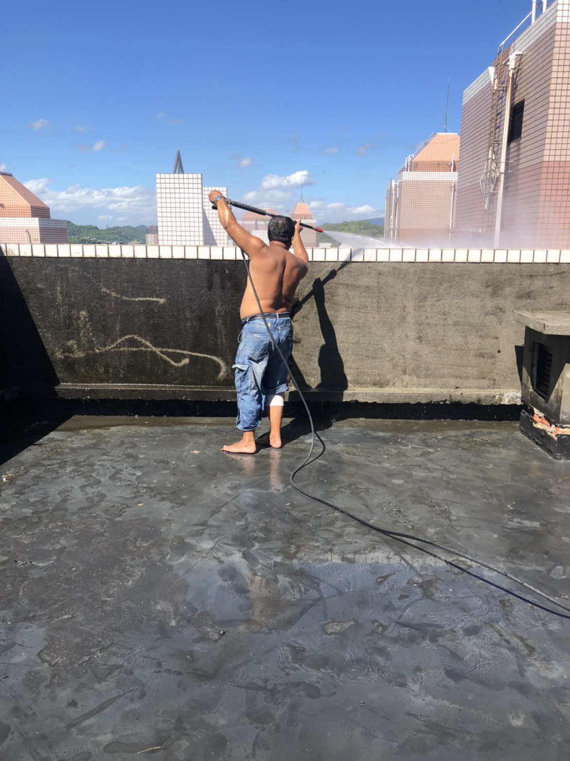 屋頂地平防水工程