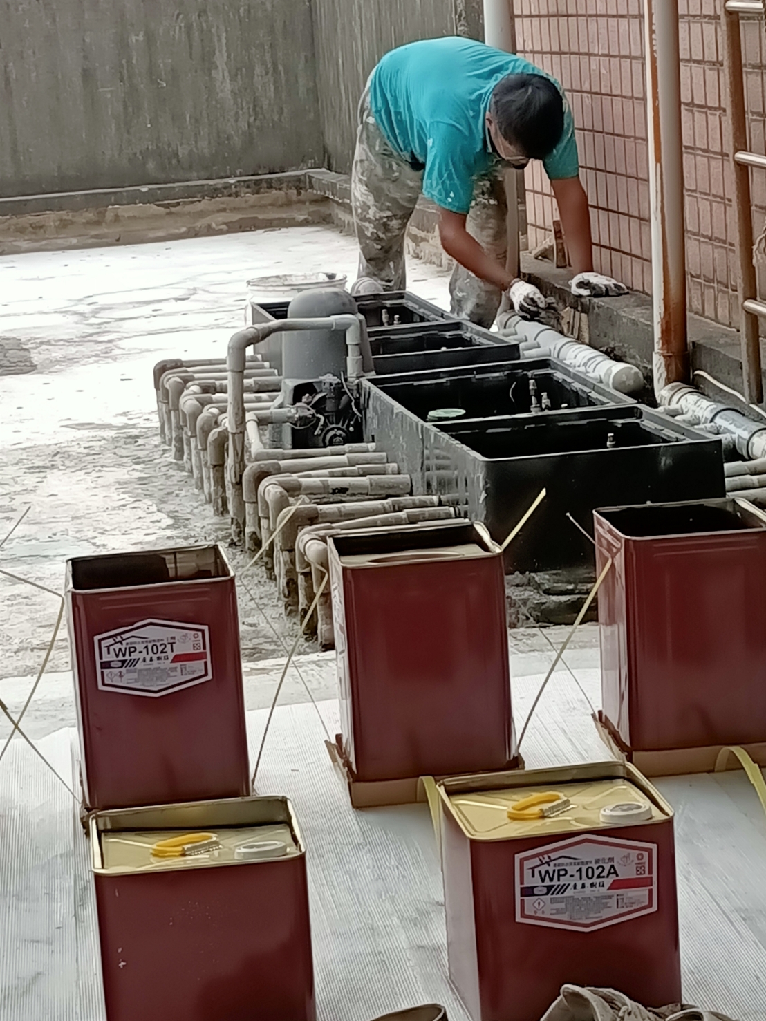 屋頂地平防水工程